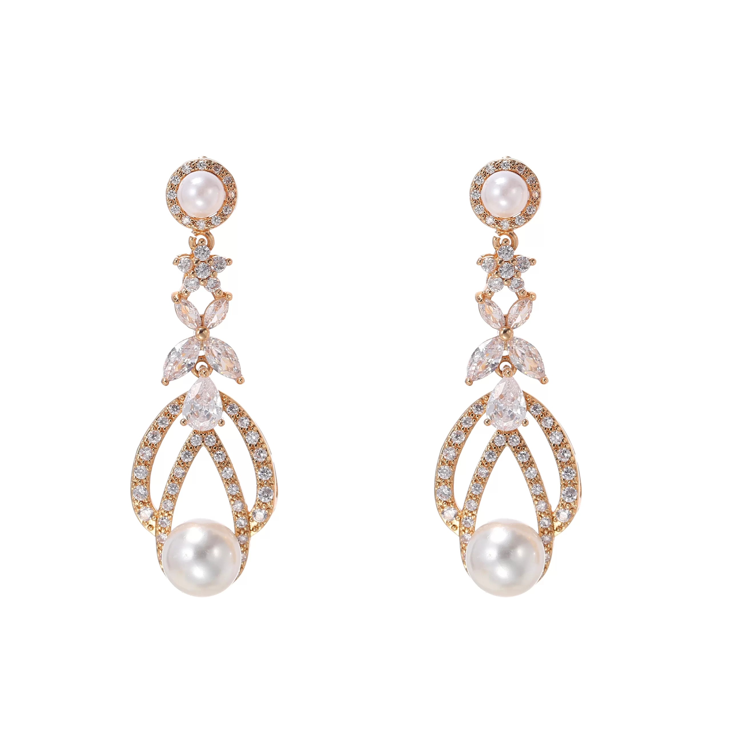 Cubic Zirconia Earrings 3510251B