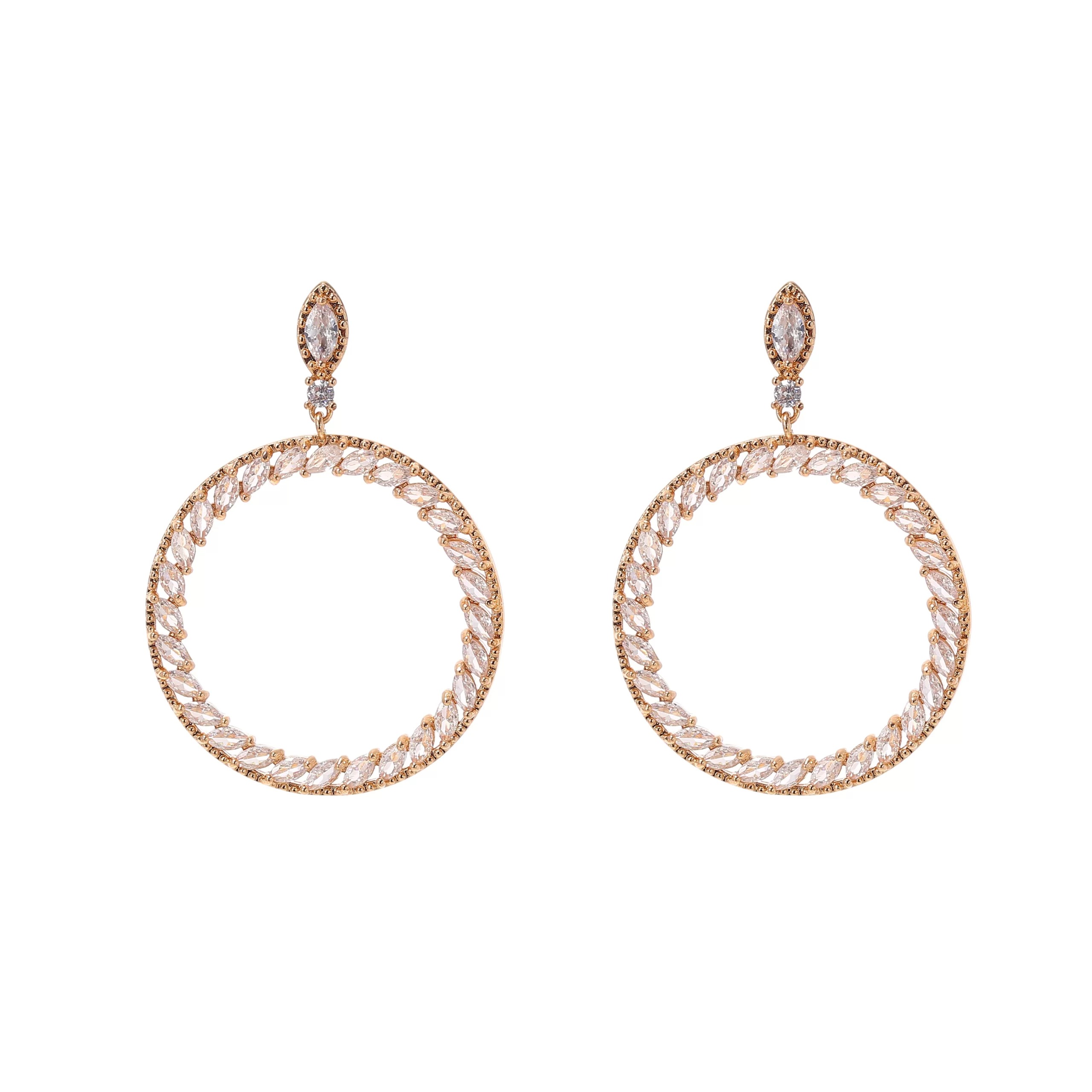 Cubic Zirconia Earrings 3510289B