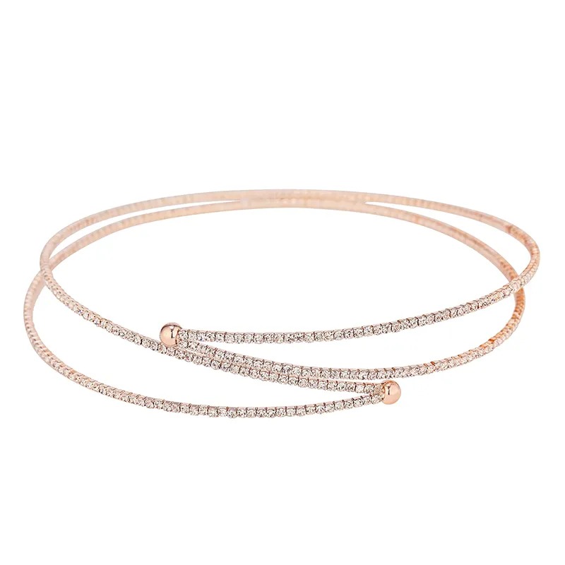 Rhinestone Choker CH0011