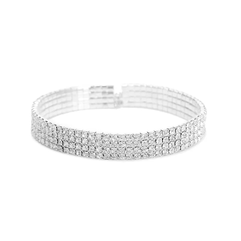 Rhinestone Choker CH0014