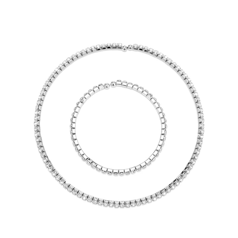 Rhinestone Choker CH0015