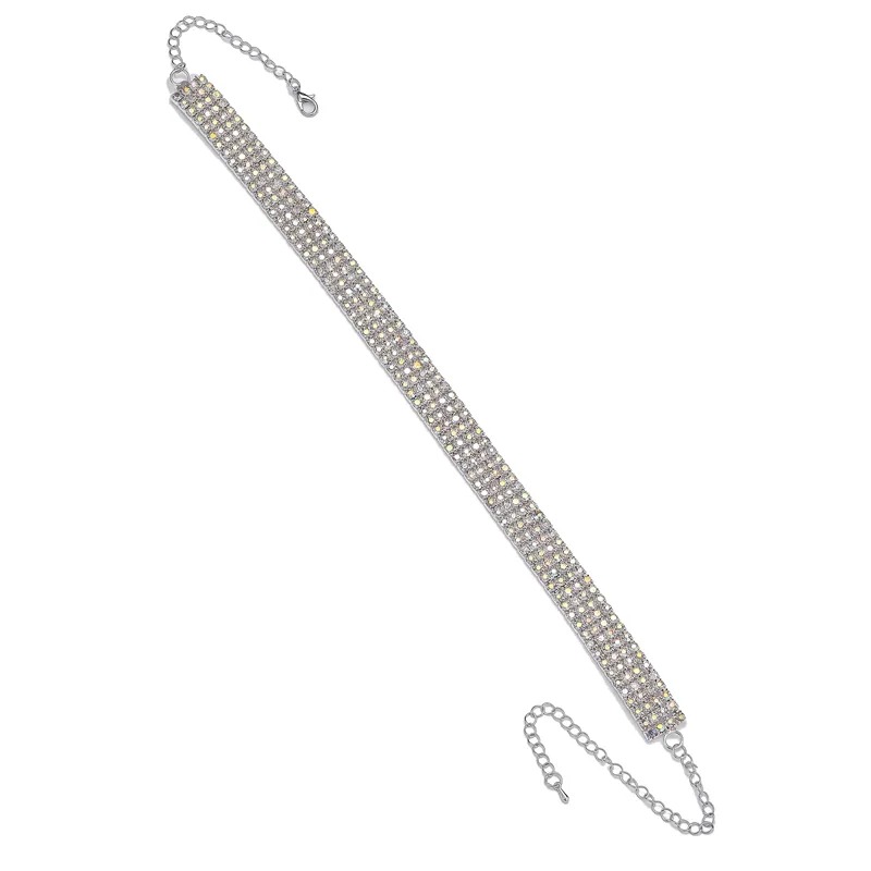 Rhinestone Choker CH0017