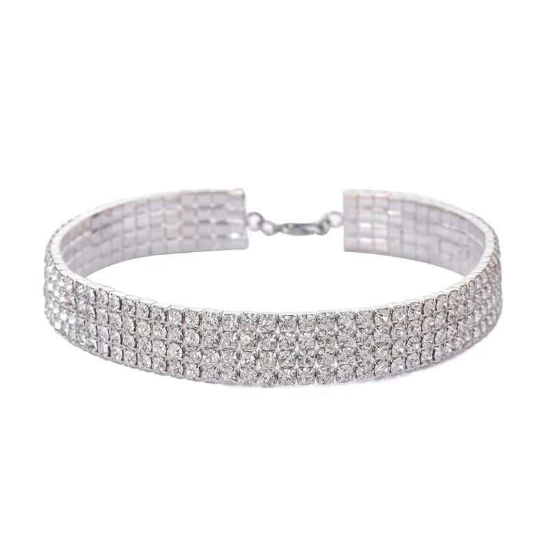 Rhinestone Choker CH0018