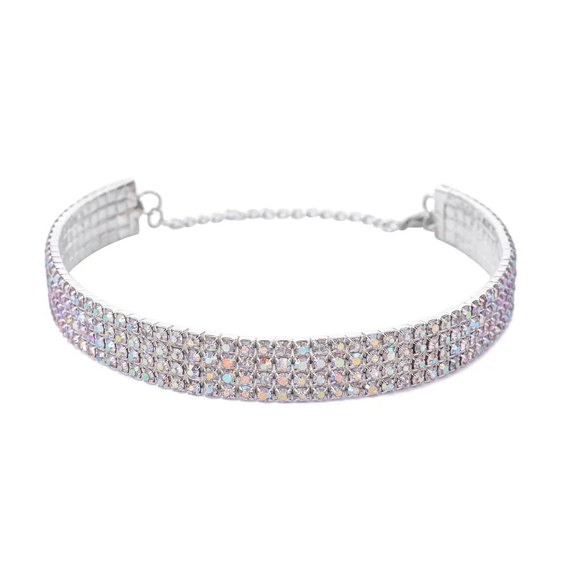Rhinestone Choker CH0018B