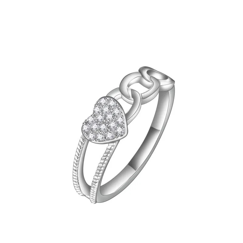 Cubic Zirconia Rings LR0113