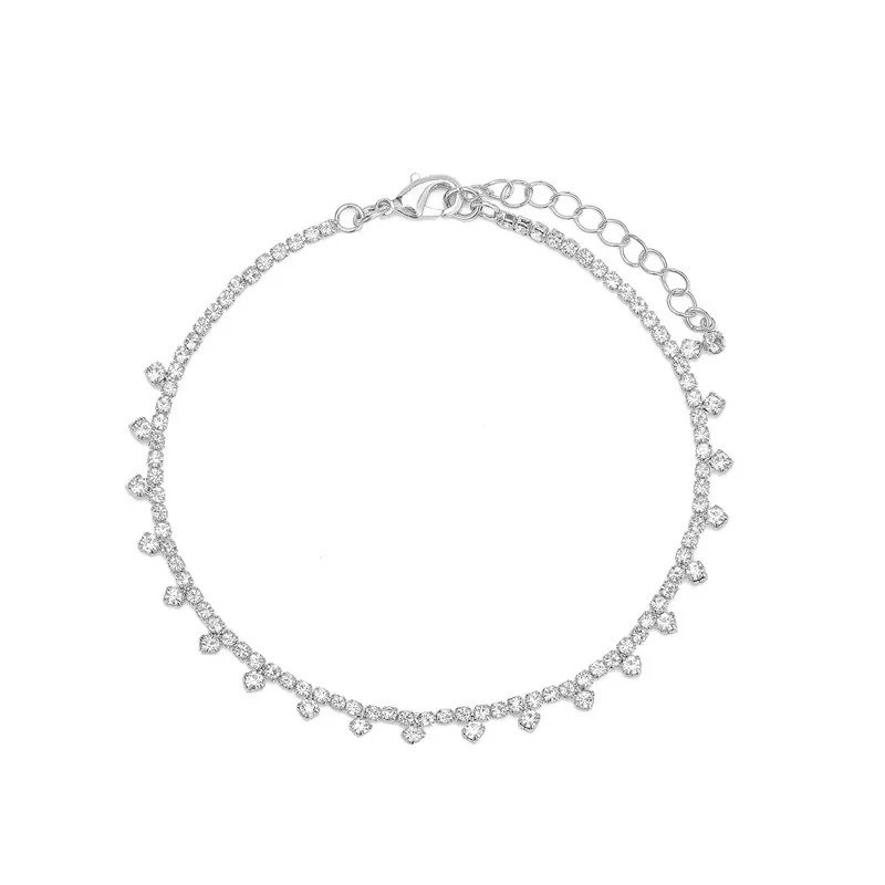 Cubic Zirconia Anklet 7070000002