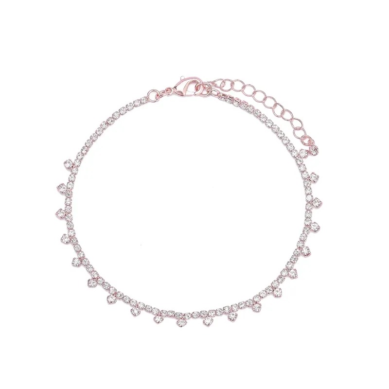 Cubic Zirconia Anklet 7070000002B