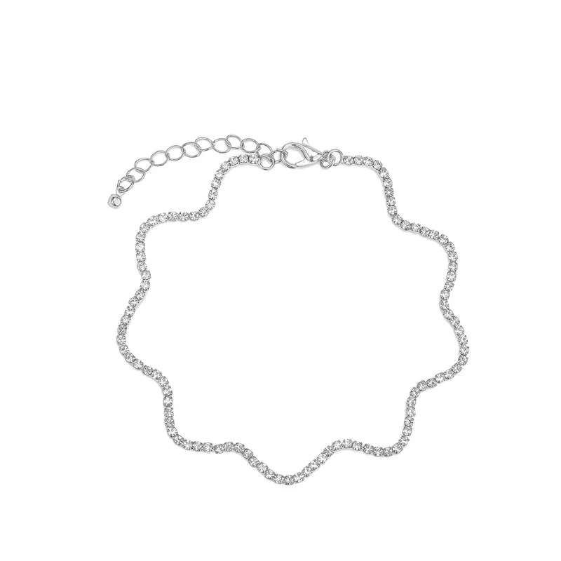 Cubic Zirconia Anklet 7070000003