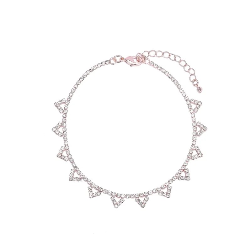 Cubic Zirconia Anklet 7070000004B