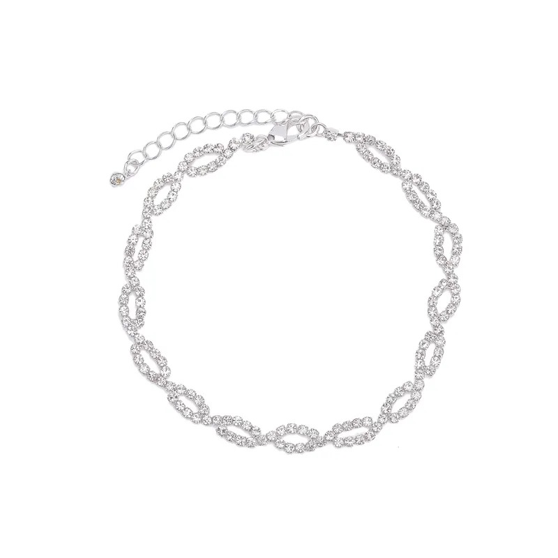 Cubic Zirconia Anklet 7070000005
