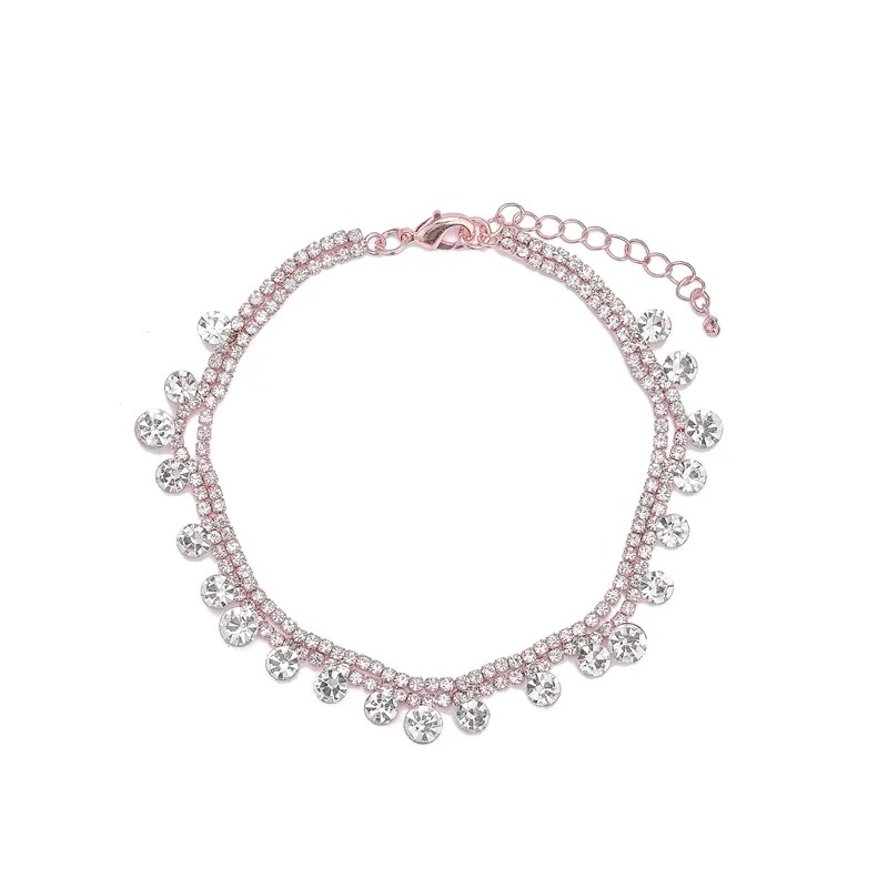 Cubic Zirconia Anklet 7070000006B