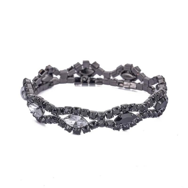 Rhinestone Stretch Bracelet 1230000037B