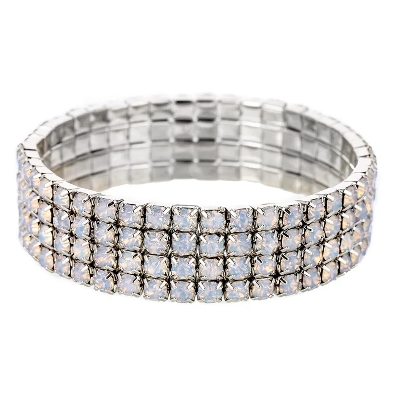 Rhinestone Stretch Bracelet 3820000026B