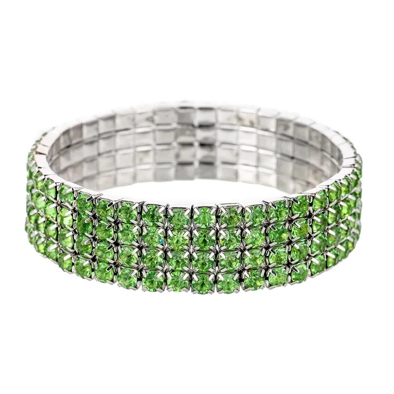 Rhinestone Stretch Bracelet 3820000026D