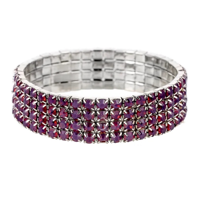 Rhinestone Stretch Bracelet 3820000026I