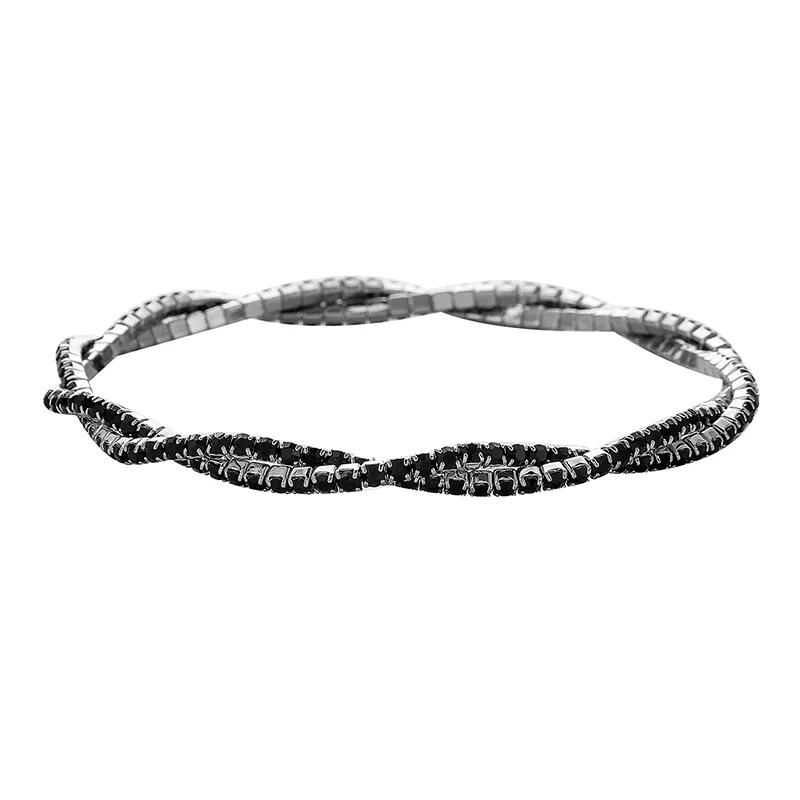 Rhinestone Stretch Bracelet 3820001A