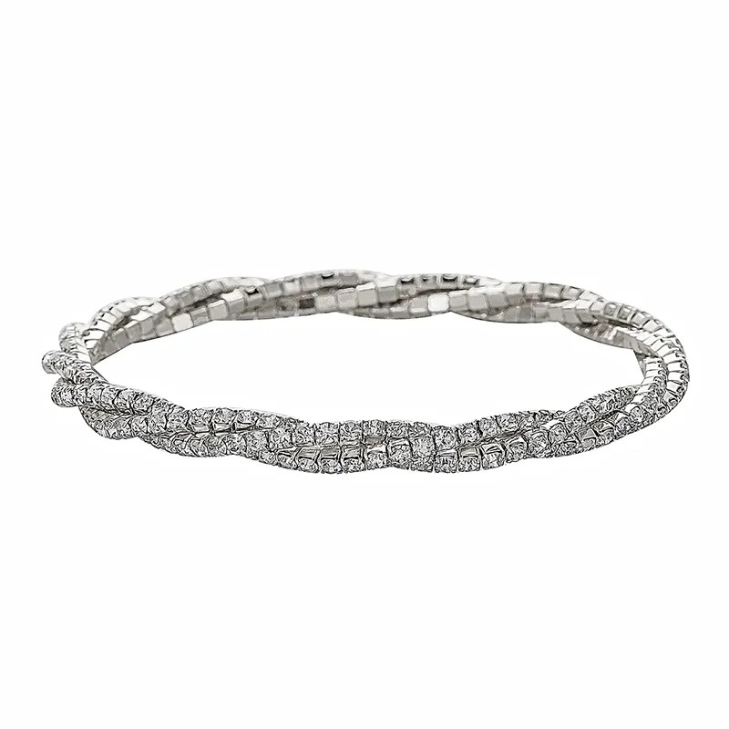 Rhinestone Stretch Bracelet 3820002C