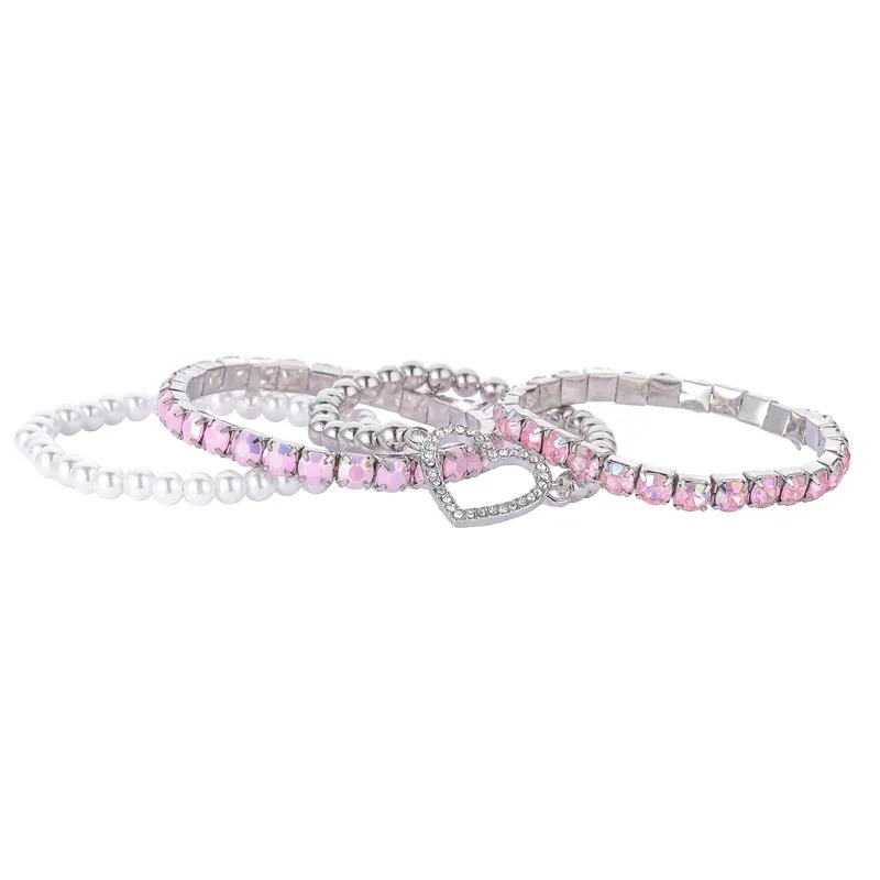 Rhinestone Stretch Bracelet 7030000028