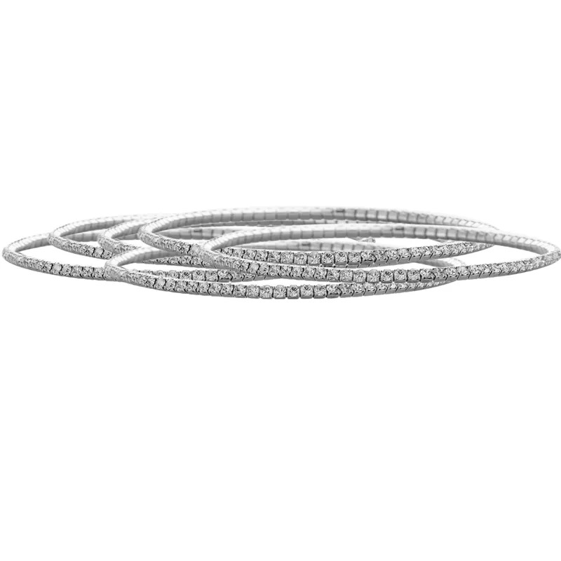 Rhinestone Stretch Bracelet 7030003AB