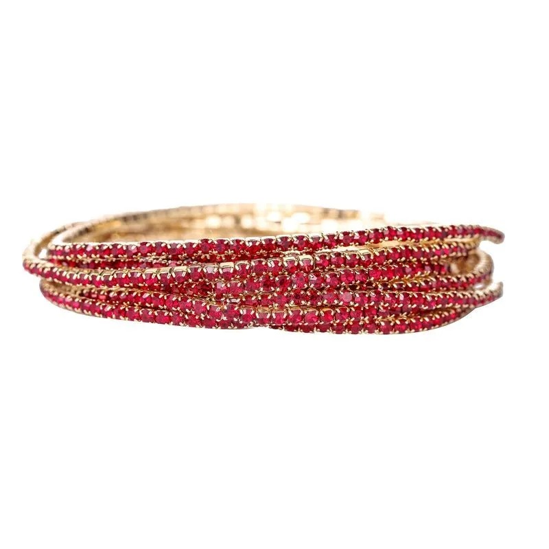 Rhinestone Stretch Bracelet 7030003D