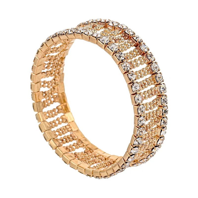 Rhinestone Stretch Bracelet LB0272B