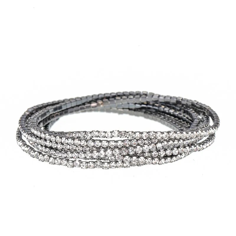 Rhinestone Stretch Bracelet LB0276C