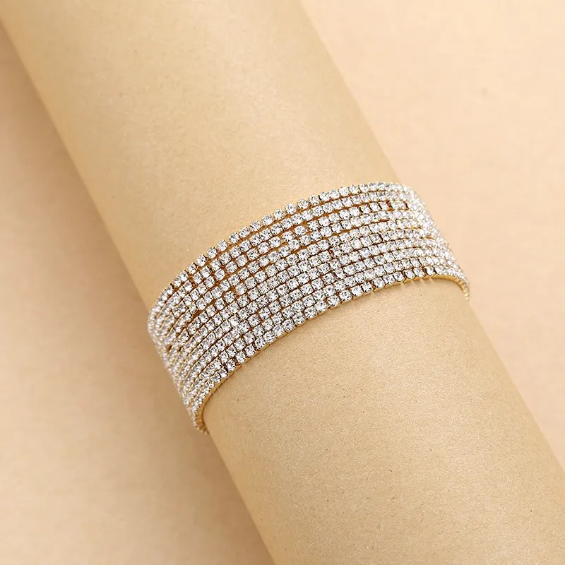 Rhinestone Stretch Bracelet LB0276S