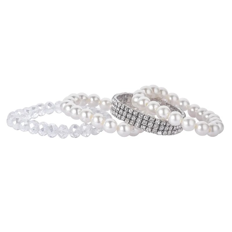 Rhinestone Stretch Bracelet LB0278