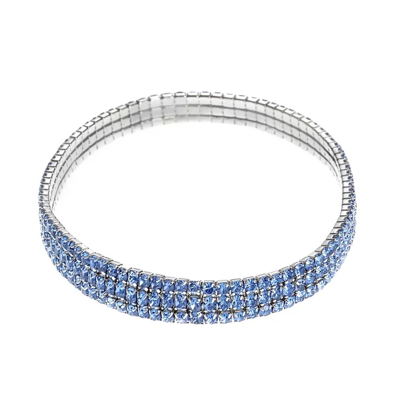 Rhinestone Stretch Bracelet LB0285E