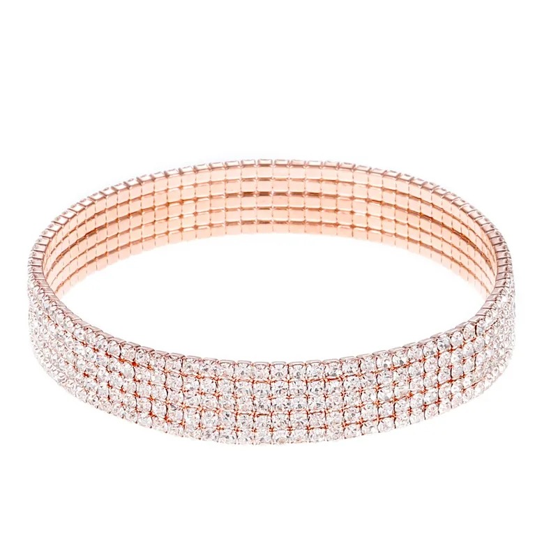 Rhinestone Stretch Bracelet LB0286C