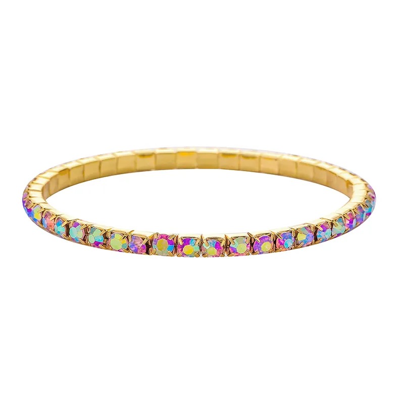 Rhinestone Stretch Bracelet LB0301J