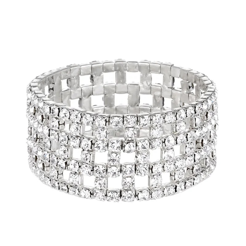 Rhinestone Stretch Bracelet LB0304