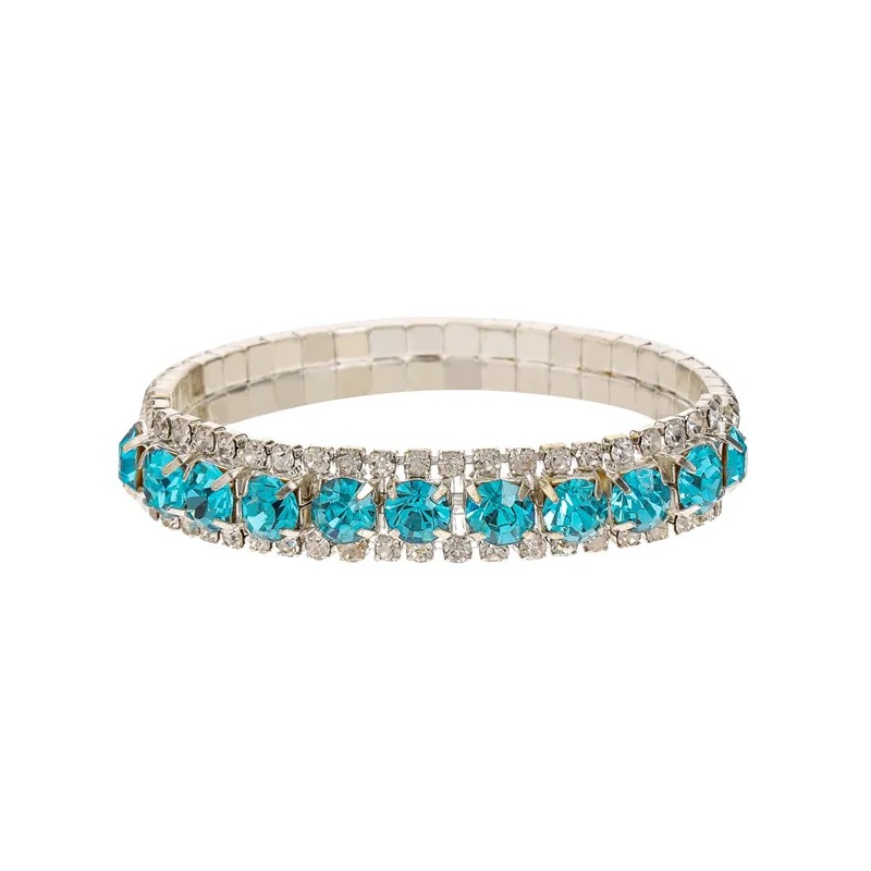 Rhinestone Stretch Bracelet LB0333B